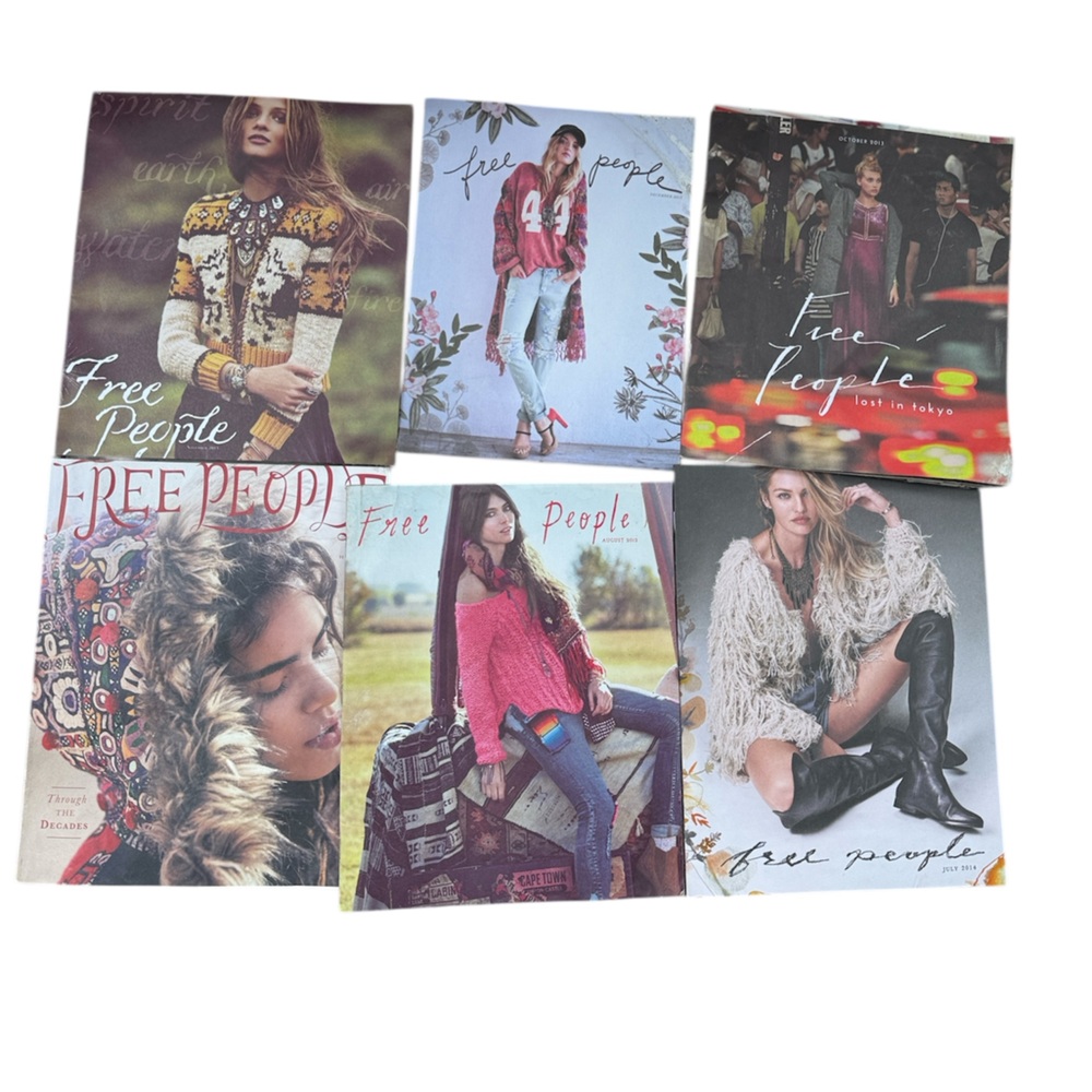 Free People Magazine Lot 65 Catalogs 2011-2026 - Picture 2 of 4